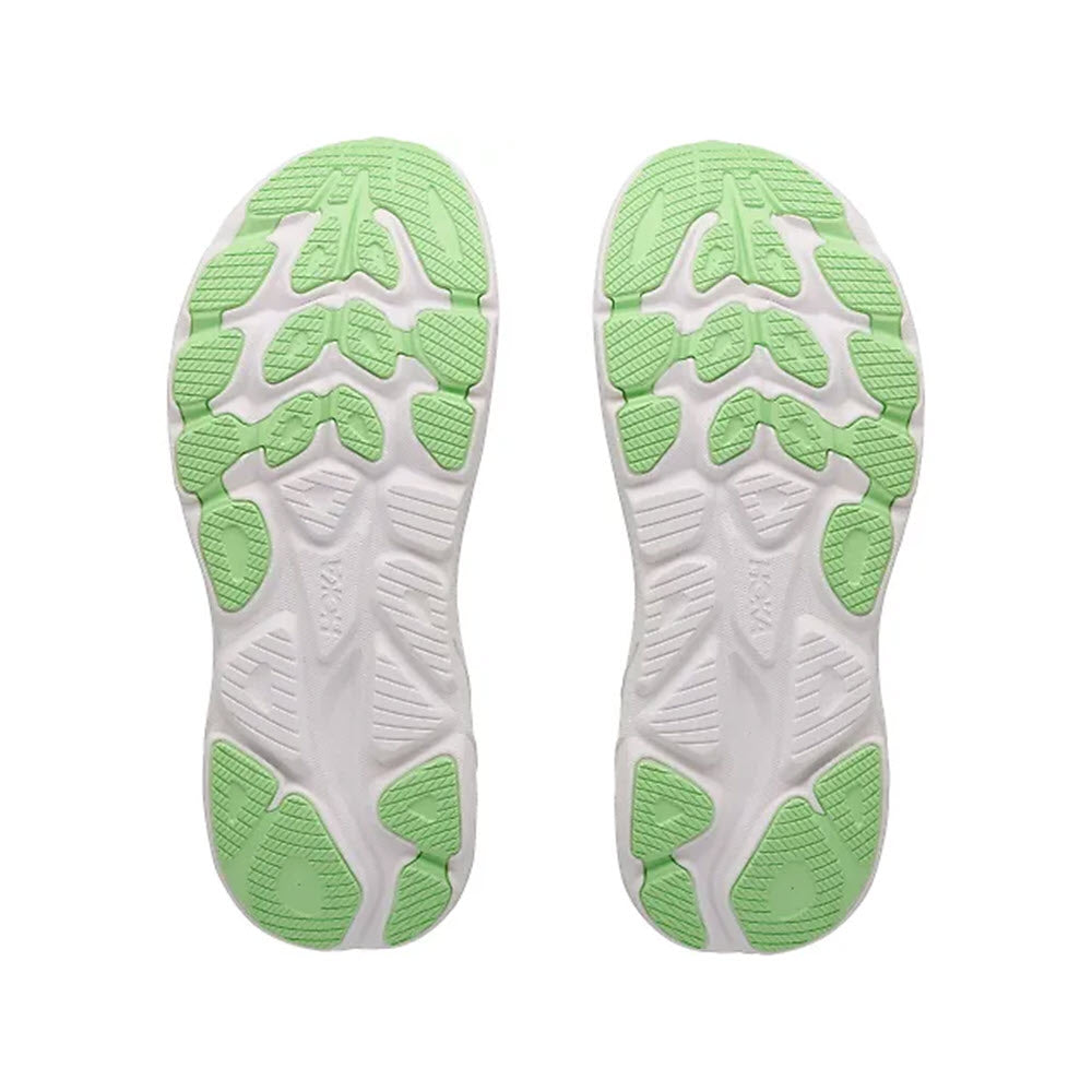 HOKA CLIFTON 11 FROST/NEON YUZU - WOMENS