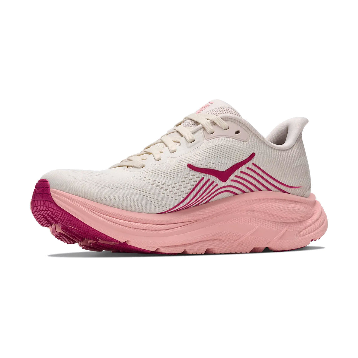 HOKA CLIFTON 11 ROSE CREAM/DEWY PINK - WOMENS