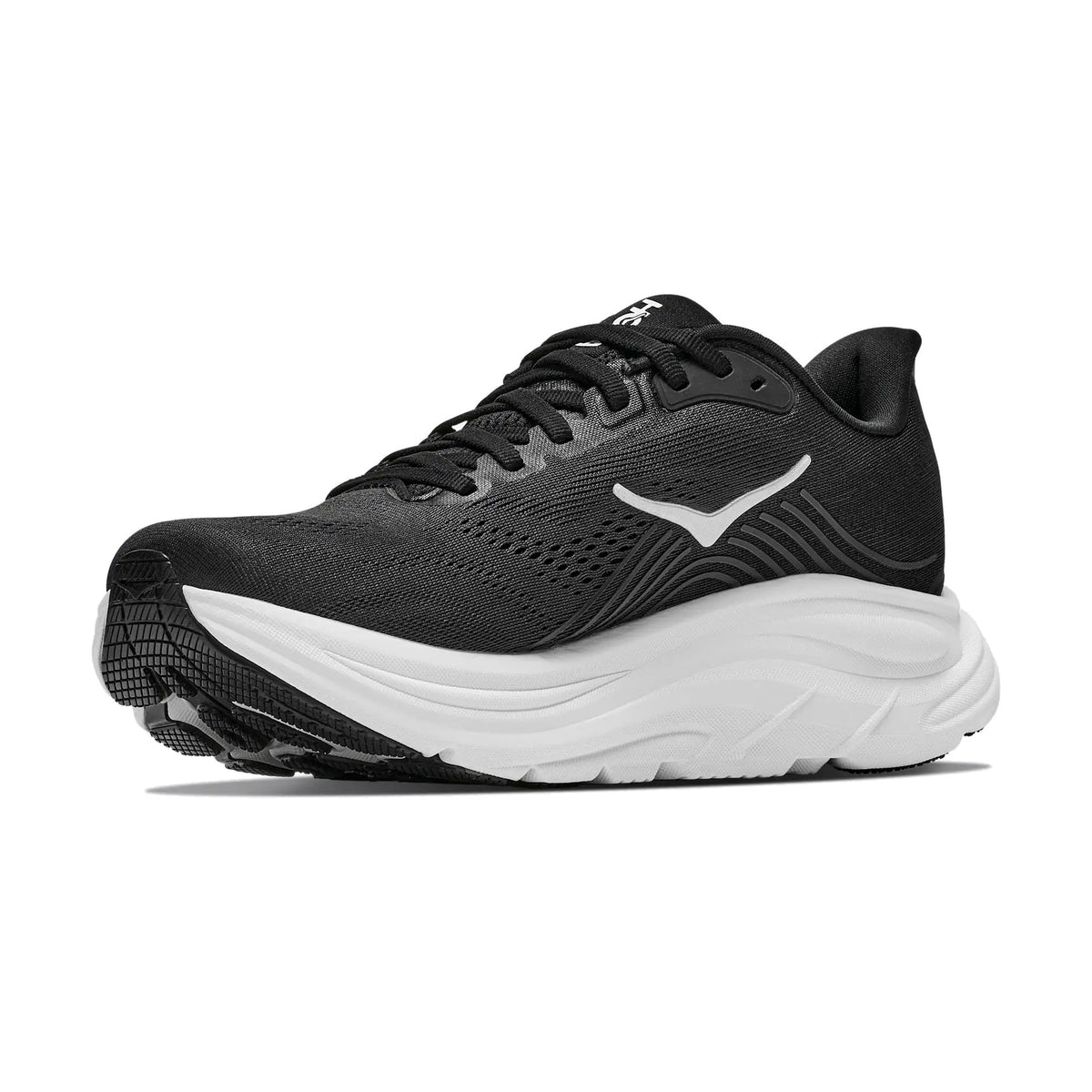 HOKA CLIFTON 11 BLACK/WHITE - MENS