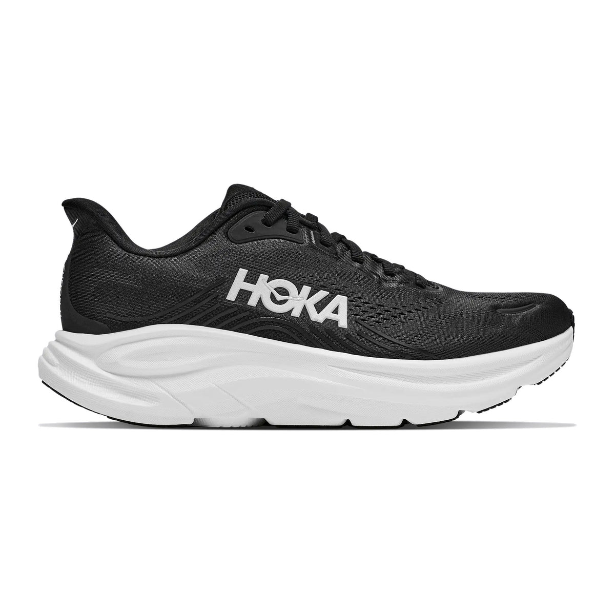 HOKA CLIFTON 11 BLACK/WHITE - MENS