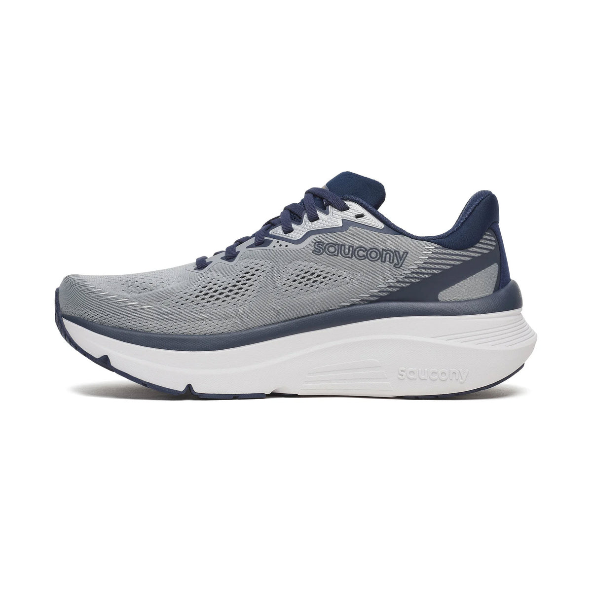SAUCONY GUIDE 19 FOSSIL/NAVY - MENS