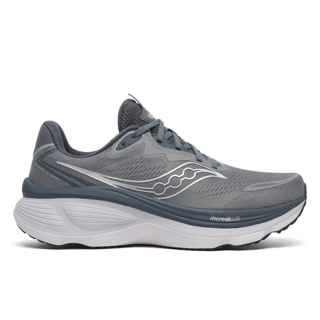 SAUCONY HURRICANE 26 CINDER/GUNMETAL - MENS - Lamey Wellehan Shoes