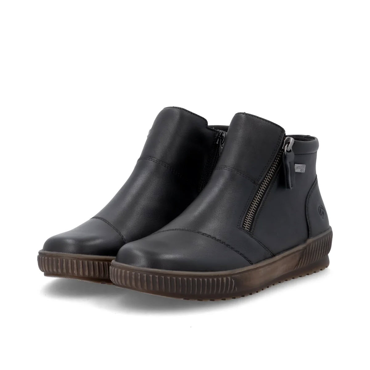 REMONTE EURO WALKER SIDE ZIP CHELSEA BLACK - WOMENS