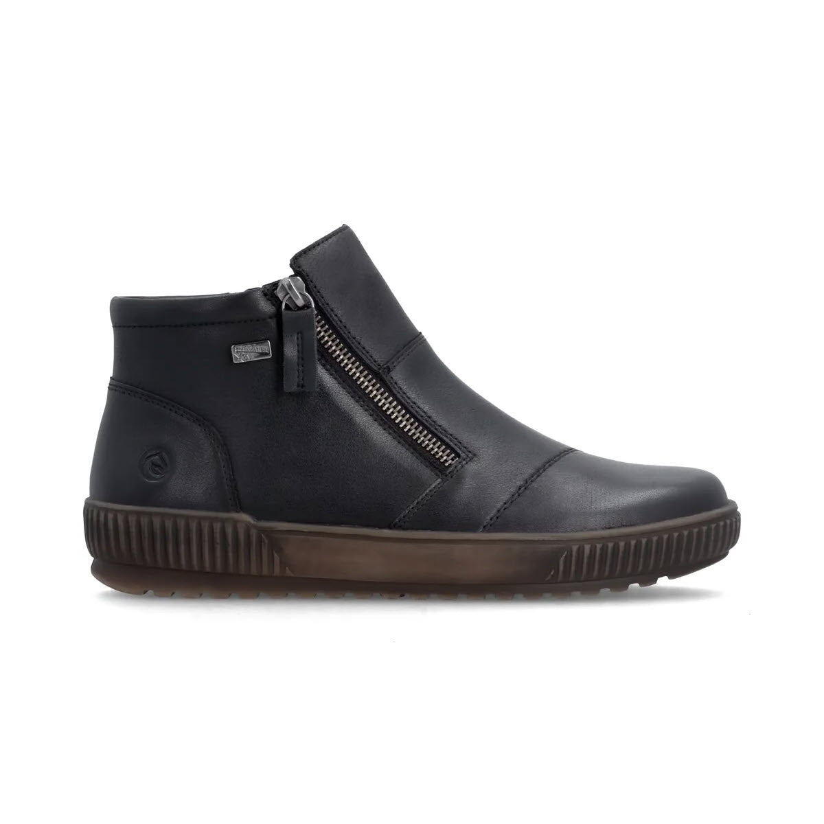 REMONTE EURO WALKER SIDE ZIP CHELSEA BLACK - WOMENS