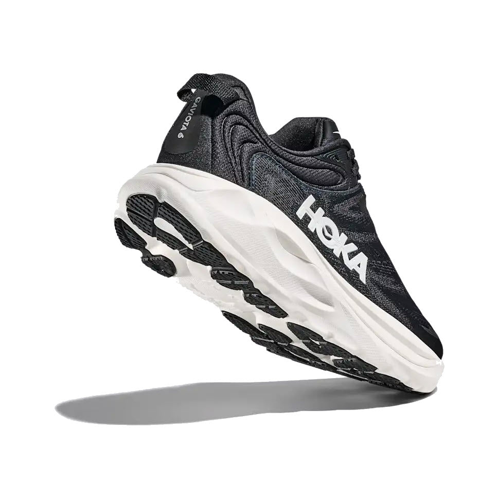 HOKA GAVIOTA 6 BLACK/WHITE - WOMENS