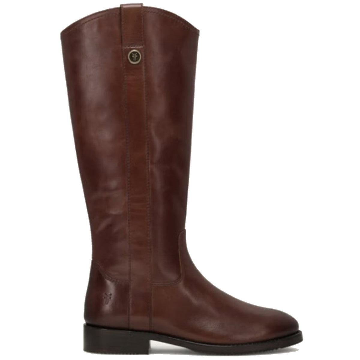 FRYE MELISSA BUTTON TALL INSIDE ZIP SADDLE- WOMENS