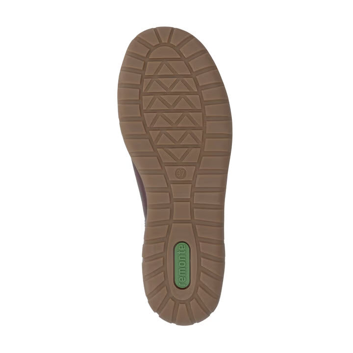REMONTE SOFT LEATHER WALKER WATERPROOF WINE - WOMENS