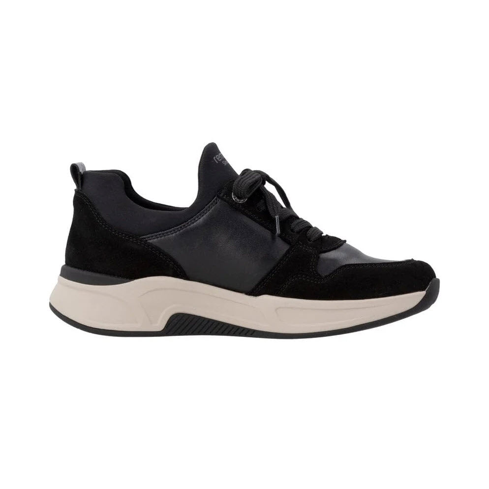 REMONTE COMFORT WALKER SIDE ZIP BLACK - WOMENS