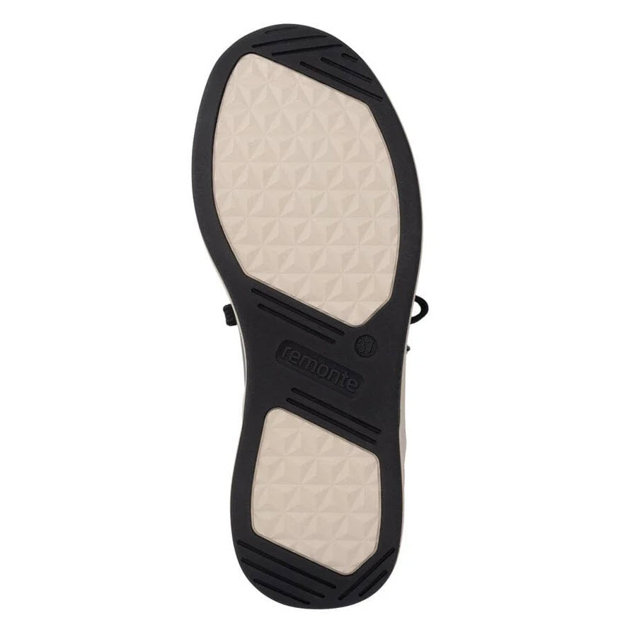 REMONTE COMFORT WALKER SIDE ZIP BLACK - WOMENS