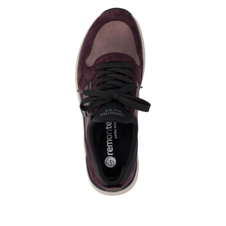 REMONTE COMFORT WALKER SIDE ZIP WINE - WOMENS