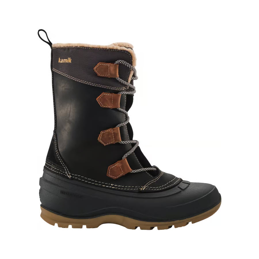KAMIK SNOW GEM 2 INSULATED WATERPROOF BOOT BLACK - WOMENS