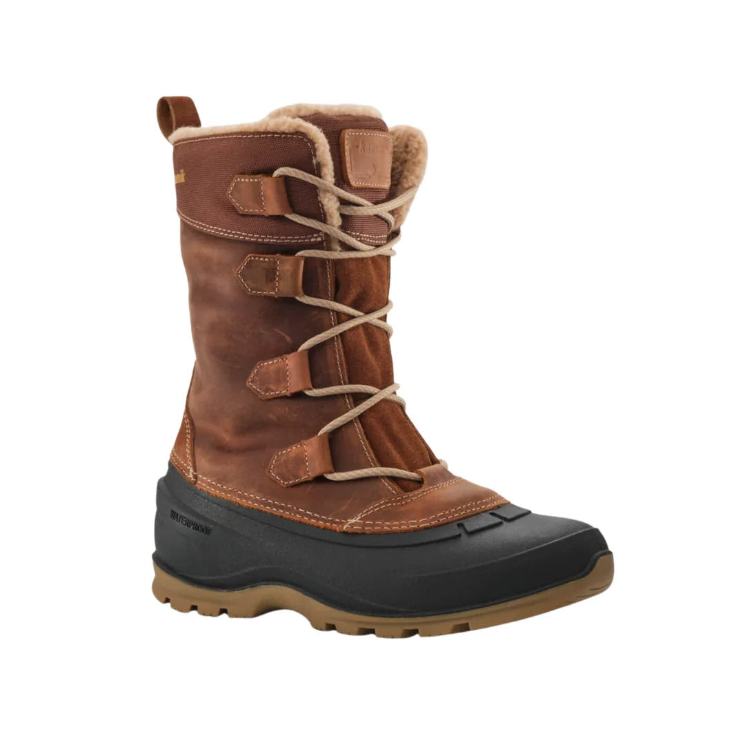 KAMIK SNOW GEM 2 INSULATED WATERPROOF BOOT BROWN - WOMENS