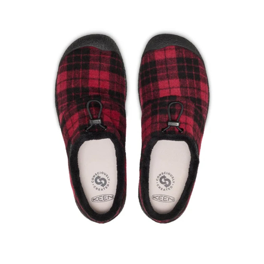 KEEN HOWSER III SLIDE FRONTIER FLANNEL RED - MENS