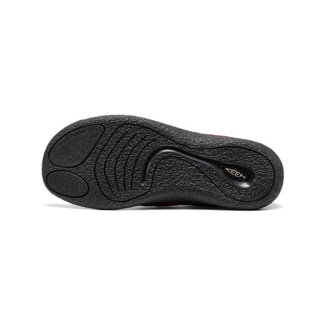 KEEN HOWSER III SLIDE FRONTIER FLANNEL RED - MENS