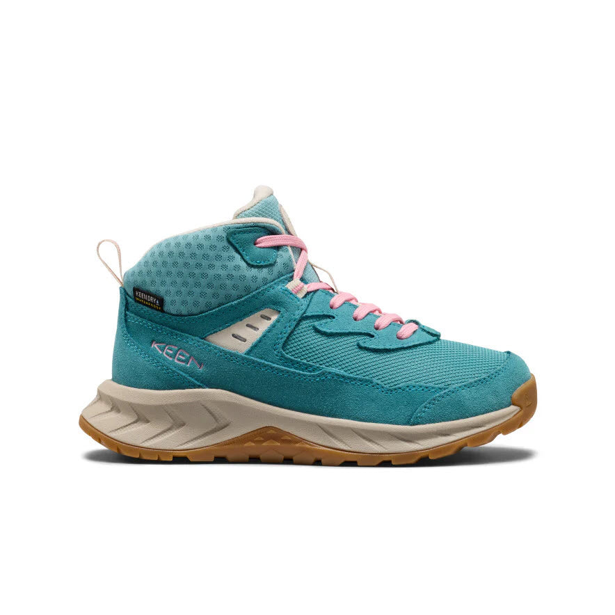 KEEN HIGHTRAIL MID WP BRITTANY BLUE - KIDS