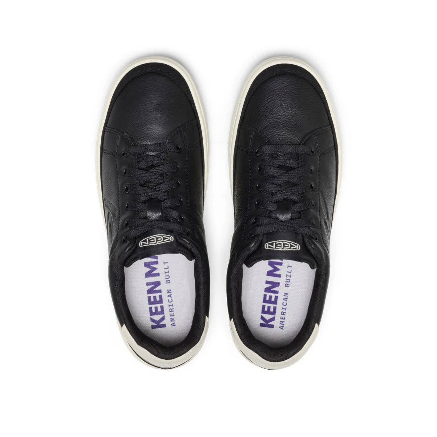 KEEN KM1 LEATHER COURT BLACK BIRCH - MEN