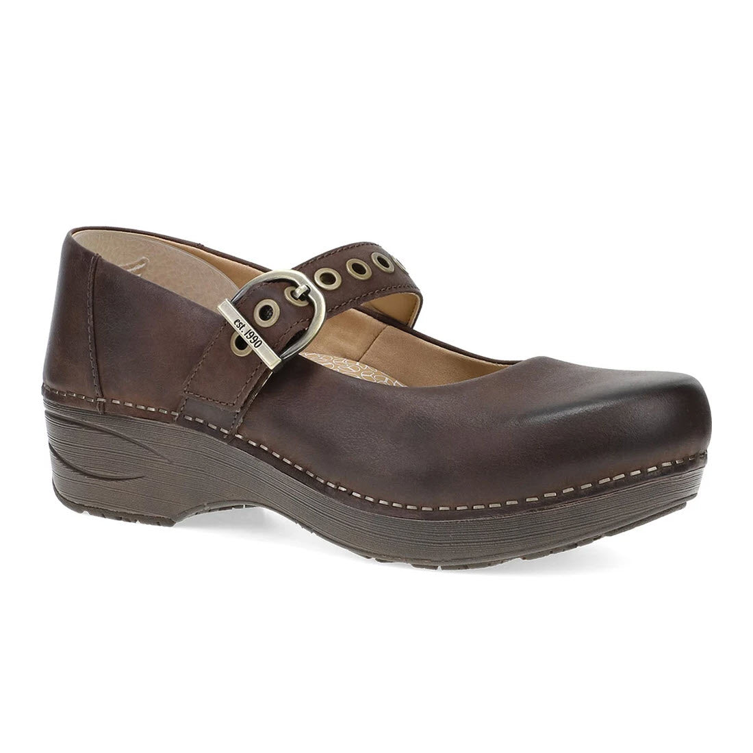 DANSKO XP 2.0 MARY JANE CLOG CHOCOLATE - WOMENS
