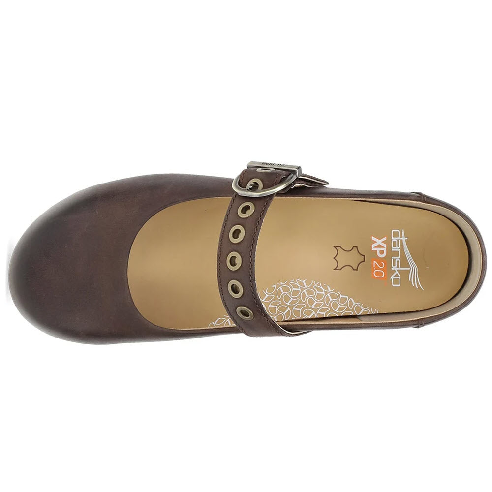 DANSKO XP 2.0 MARY JANE CLOG CHOCOLATE - WOMENS