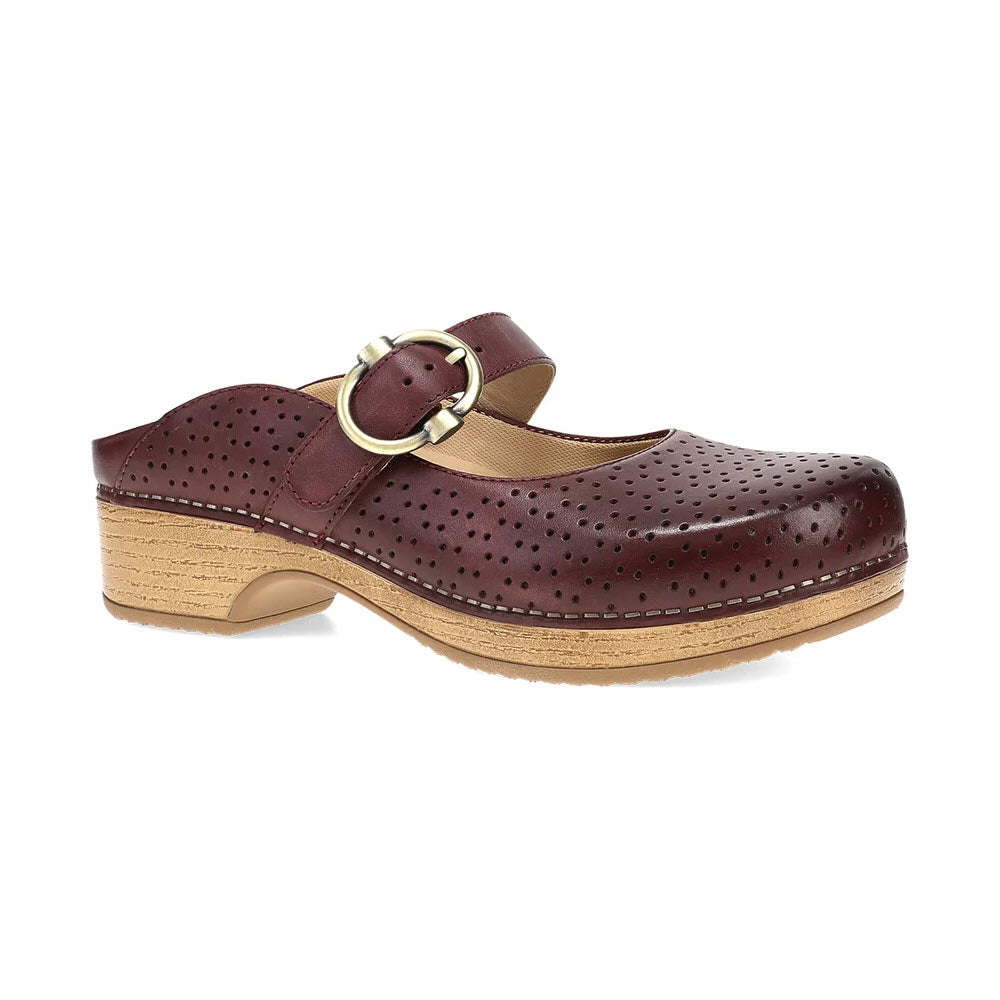 DANSKO BLAIRE CLOG SANGRIA - WOMENS