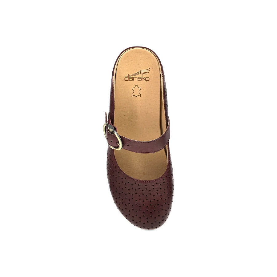 DANSKO BLAIRE CLOG SANGRIA - WOMENS
