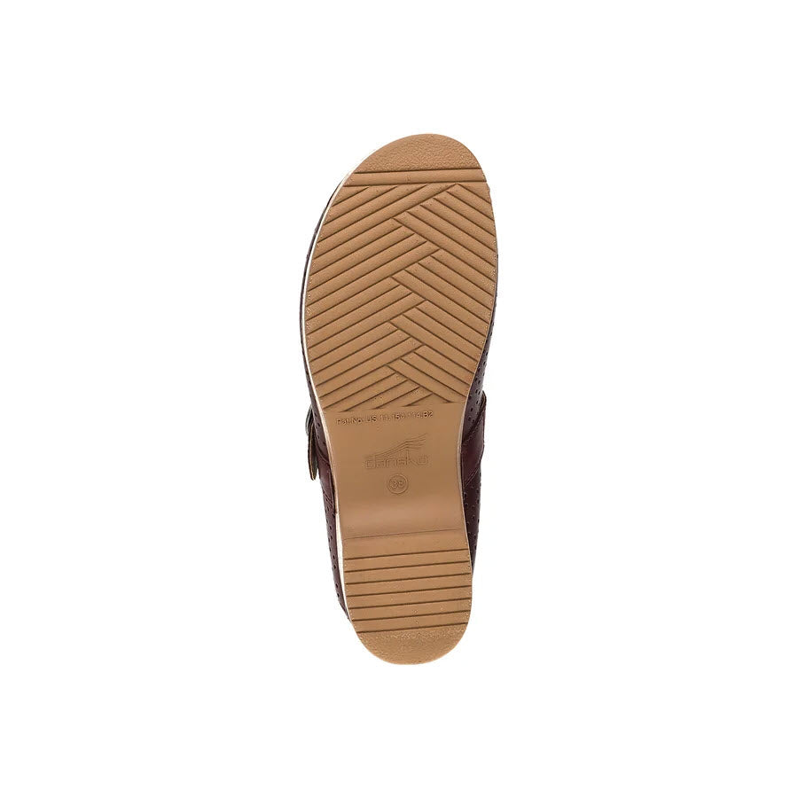 DANSKO BLAIRE CLOG SANGRIA - WOMENS