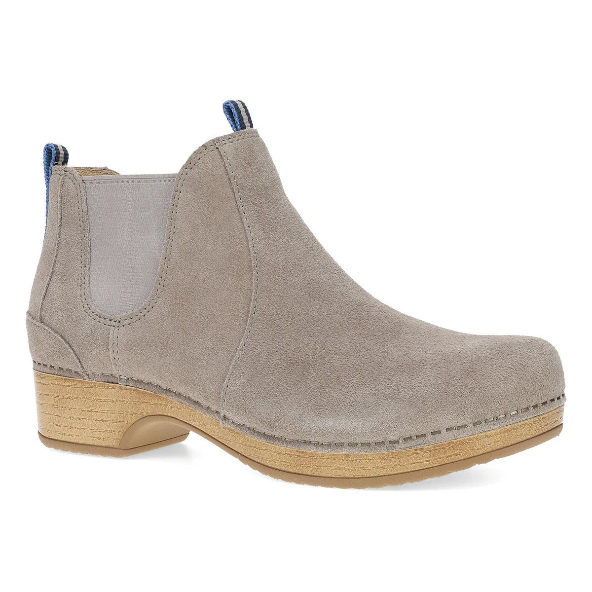 DANSKO BECKA BOOT TAUPE SUEDE - WOMENS