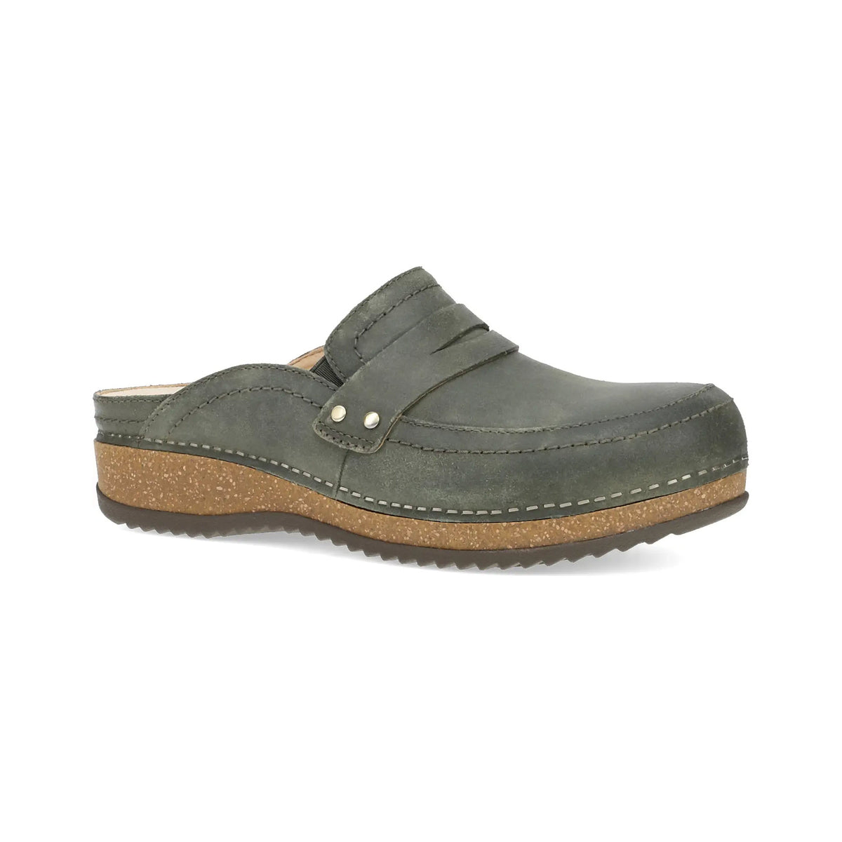 DANSKO MAGGY CLOG OLIVE - WOMENS