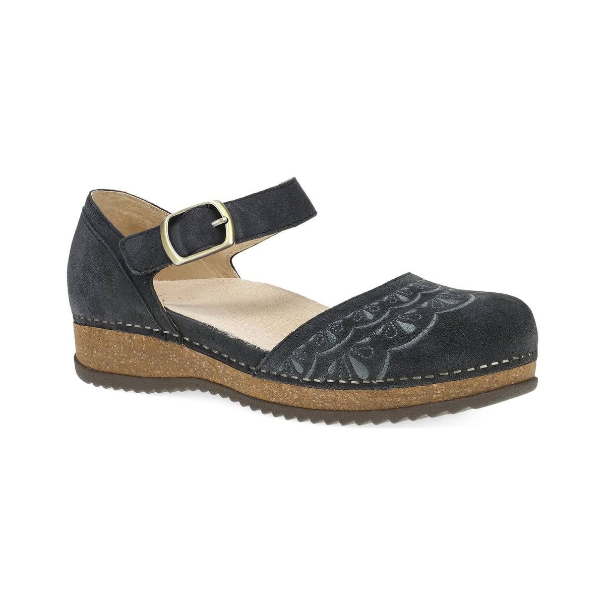 DANSKO MAE CHARCOAL EMBROIDERED - WOMENS
