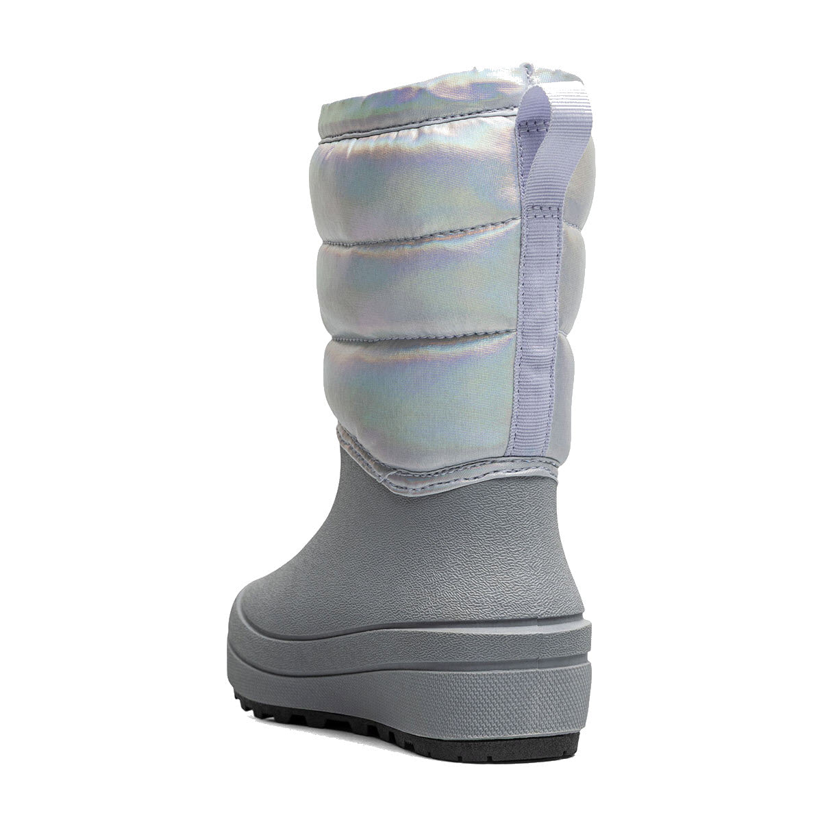 BOGS SNOW SHELL ZIP HOLOGRAPIC SILVER - KIDS