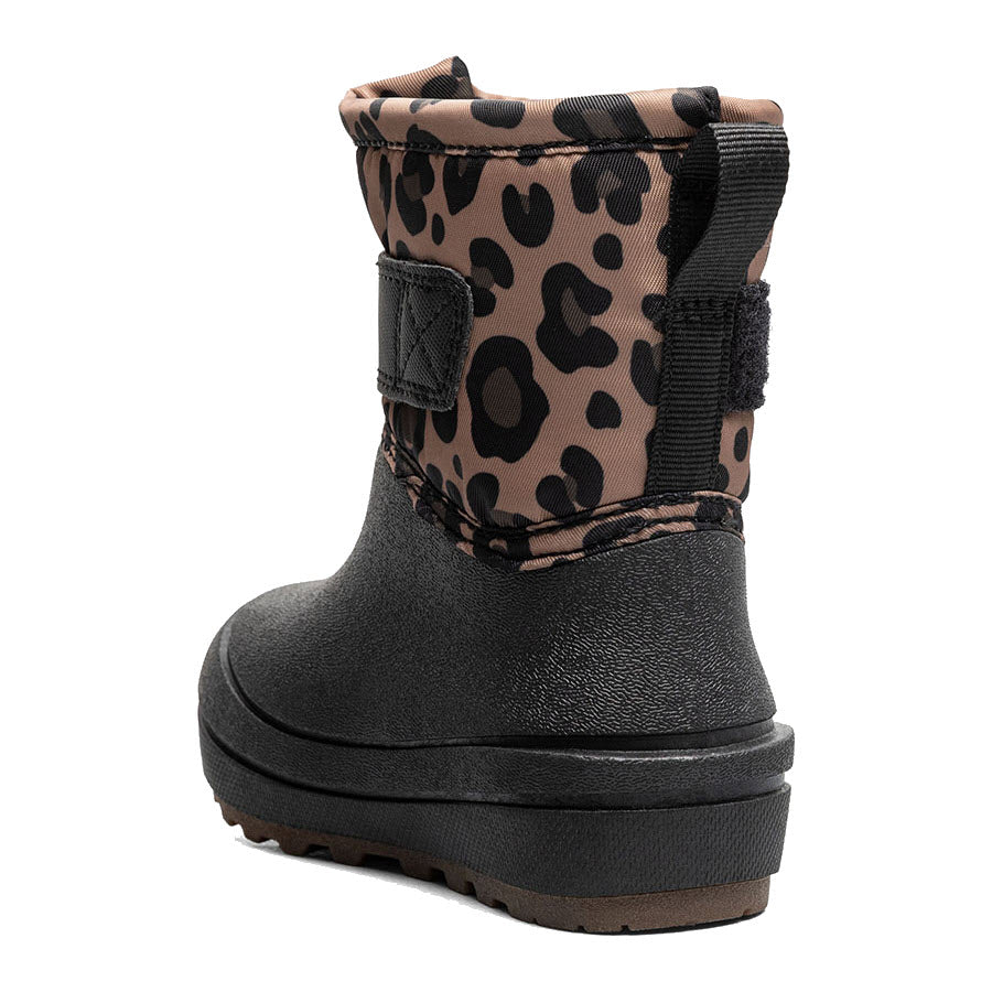 BOGS BABY SNOW SHELL LEOPARD BLACK MULTI - KIDS