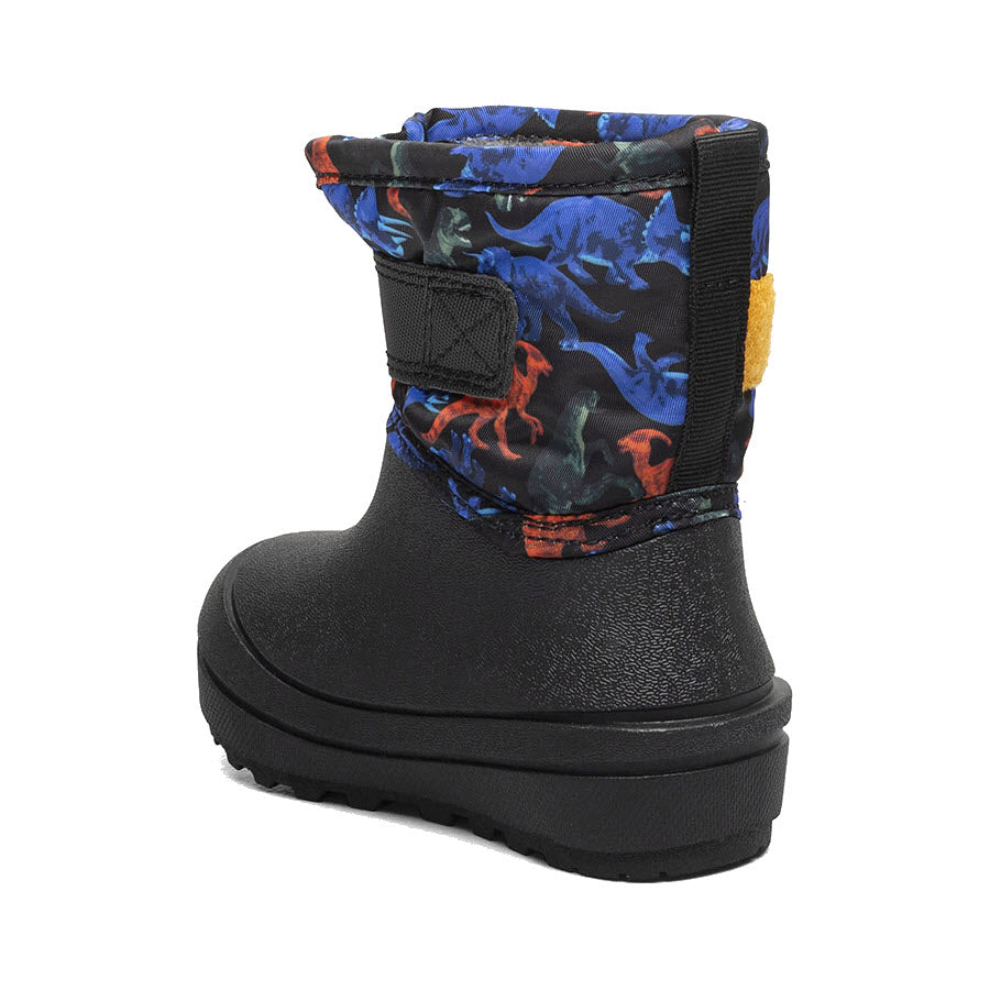 BOGS BABY SNOW SHELL REAL DINO BLACK MULTI - KIDS
