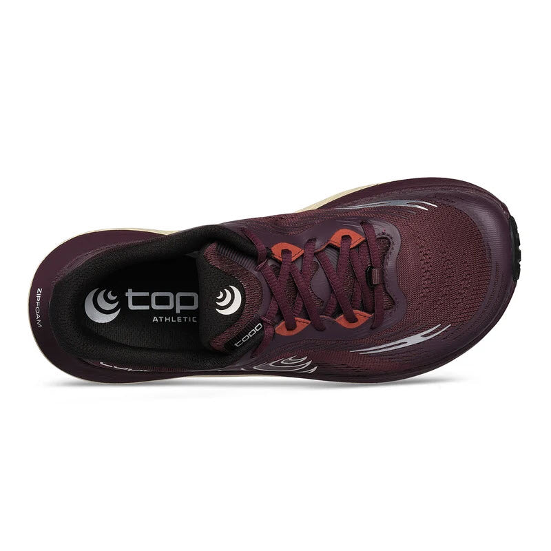 TOPO ULTRAVENTURE 5 MAROON/TAN - WOMENS