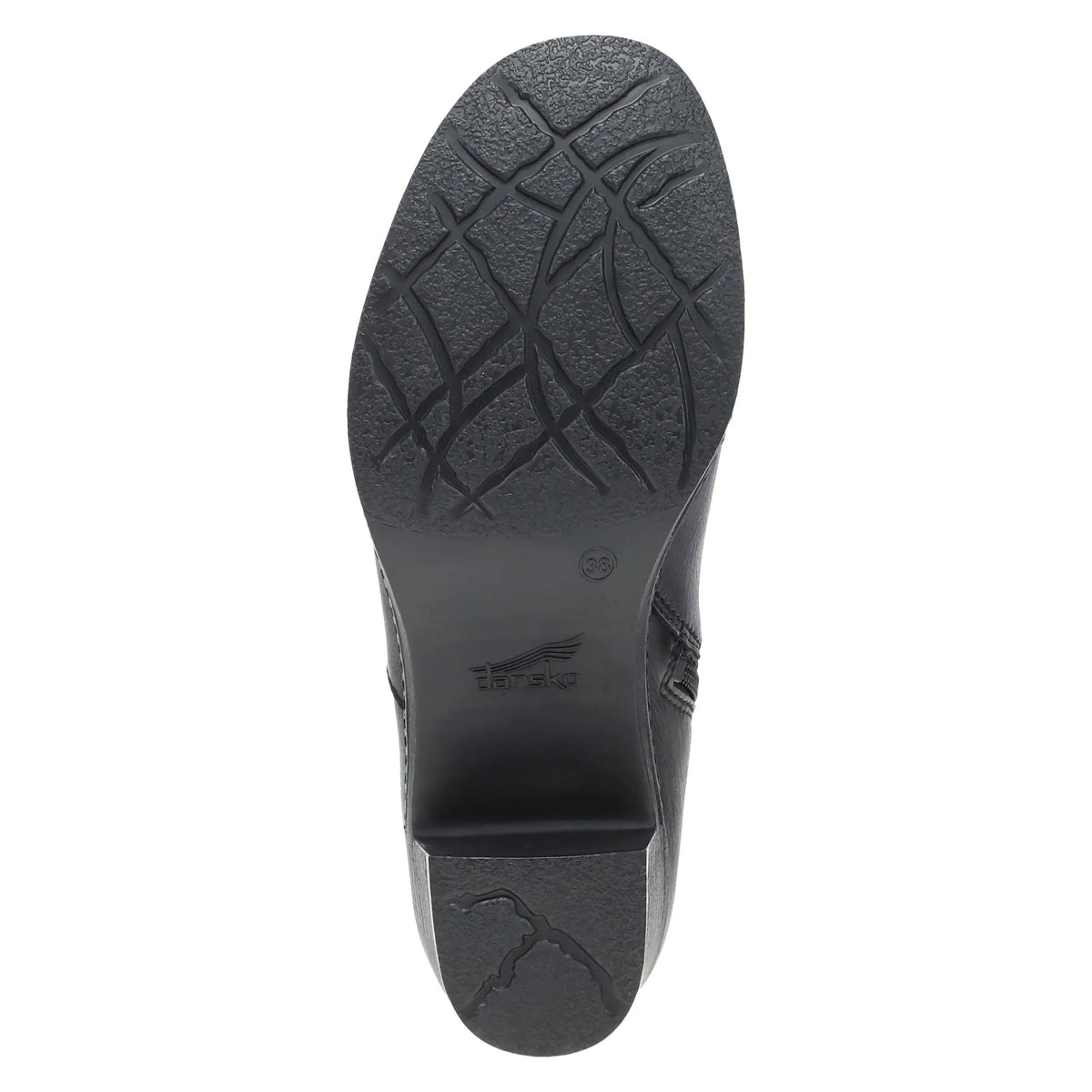 DANSKO MERYLL HEELED DRESS BOOT BLACK - WOMENS