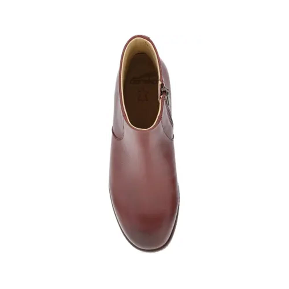 DANSKO MERYLL HEELED DRESS BOOT SANGRIA - WOMENS