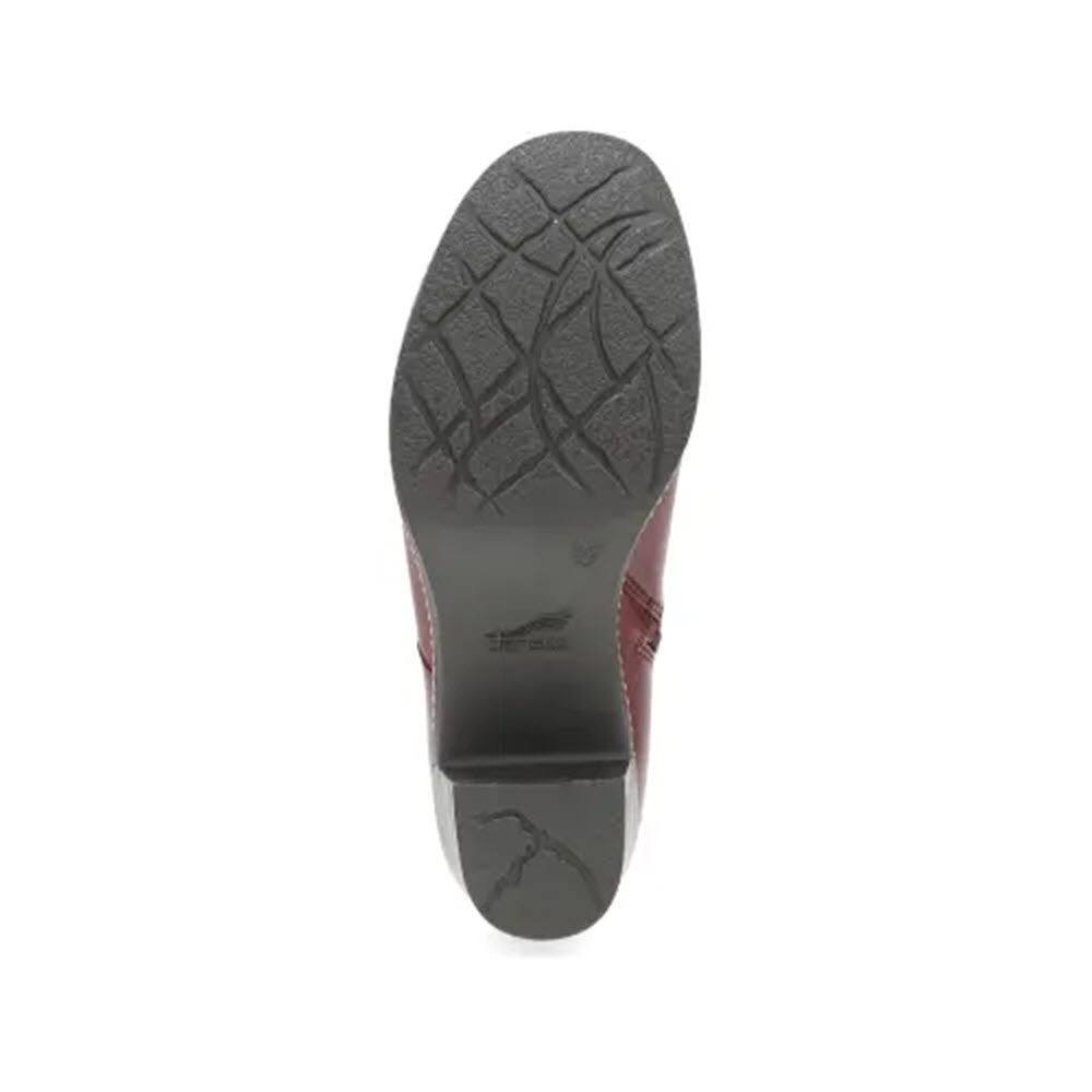 DANSKO MERYLL HEELED DRESS BOOT SANGRIA - WOMENS