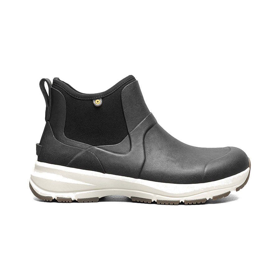 BOGS SPRUCE CHELSEA SMOOTH BLACK - MENS