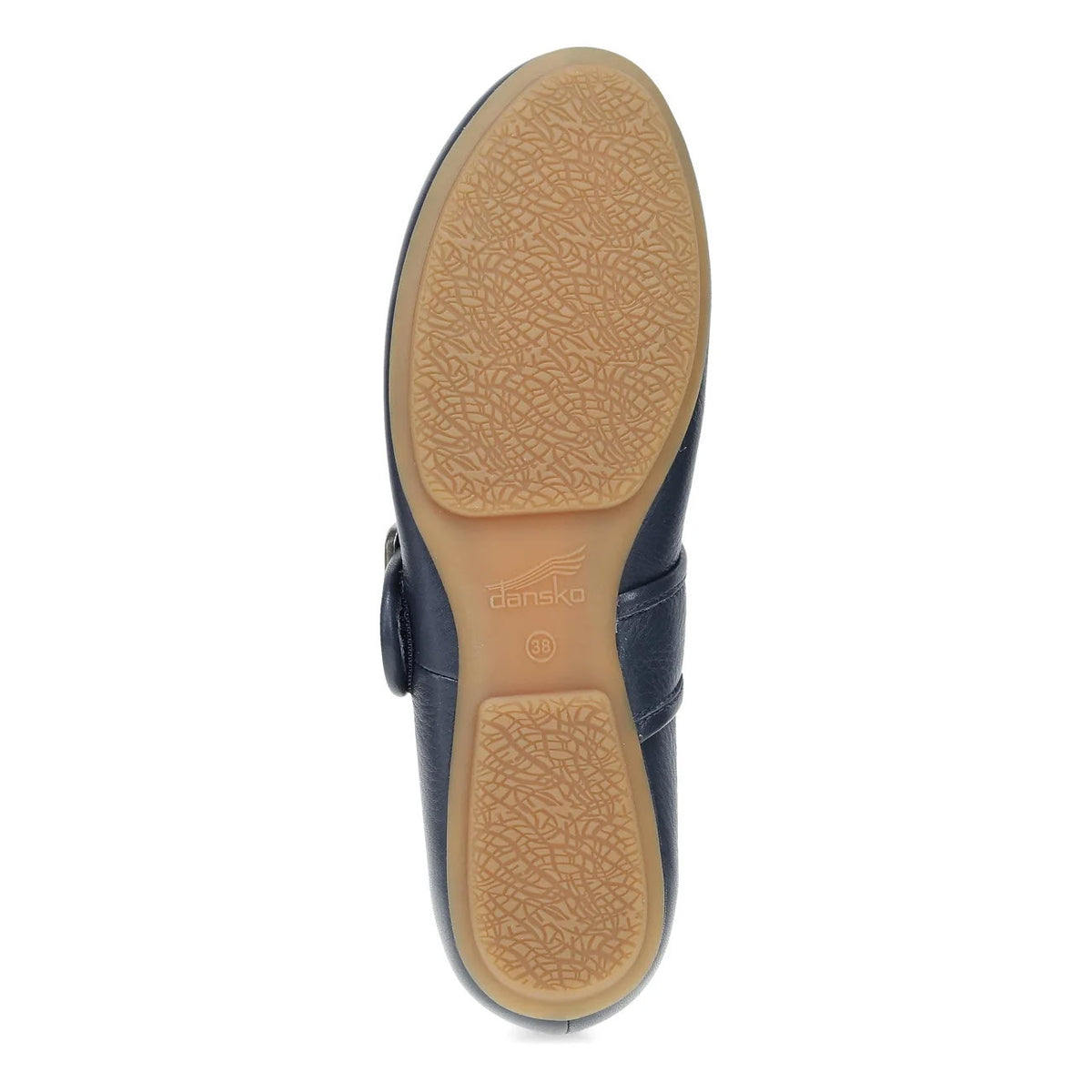 DANSKO MATILDA DRESS FLAT MARY JANE NAVY - WOMENS