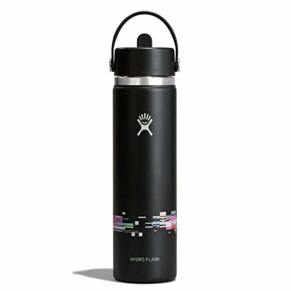 HYDRO FLASK LIMITED EDITION GLITCH 24OZ BLACK