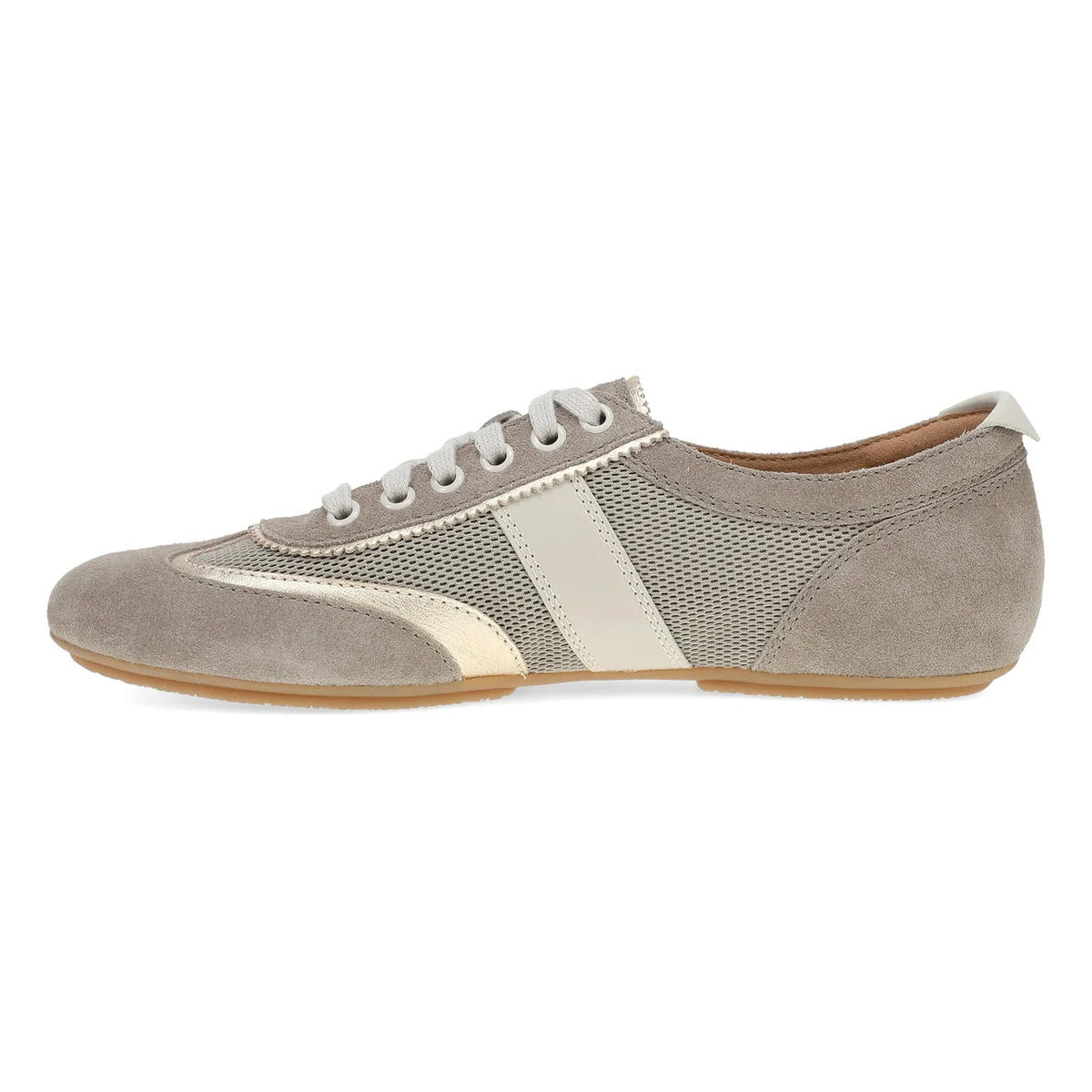 DANSKO MILANA TAUPE GOLD SNEAKER - WOMENS
