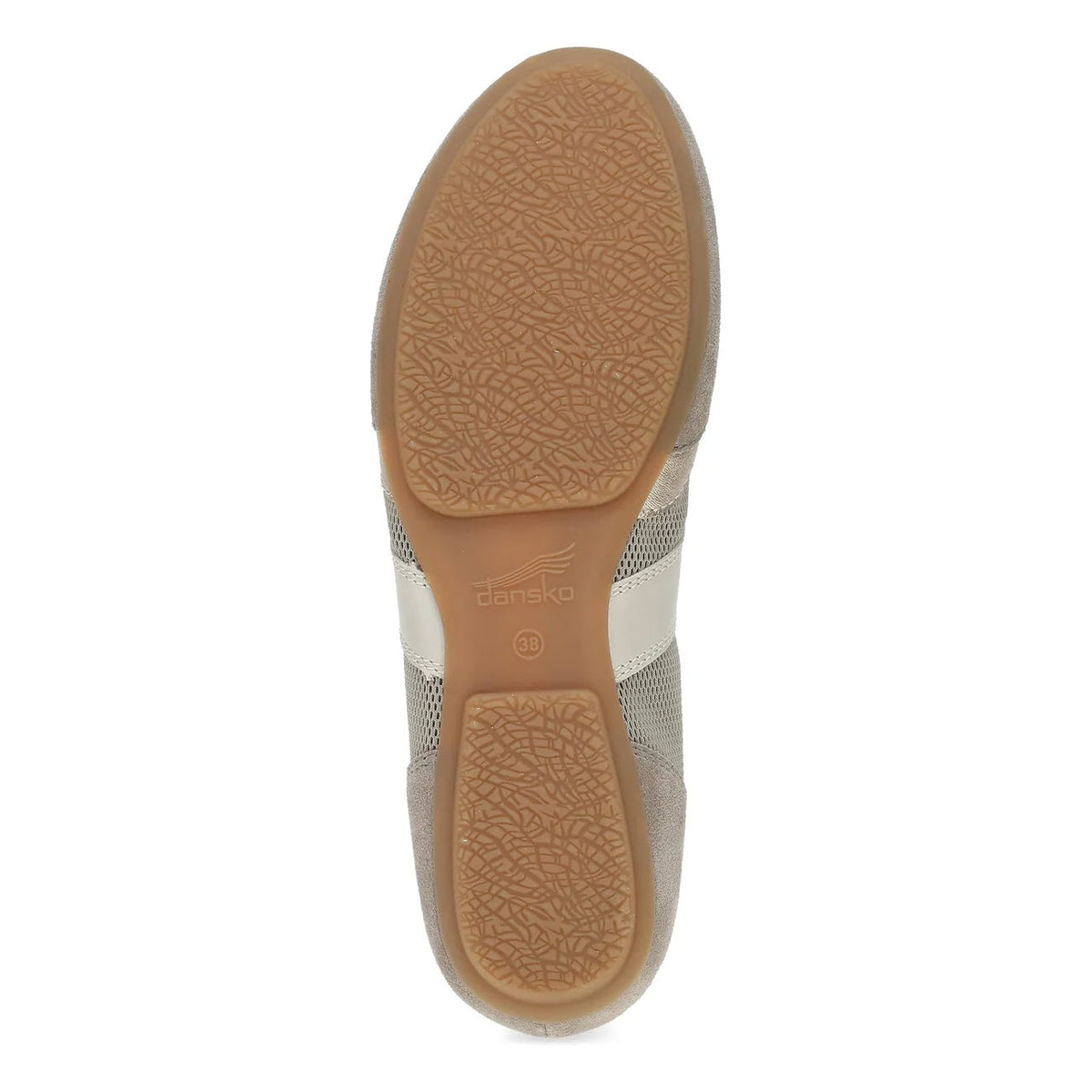 DANSKO MILANA TAUPE GOLD SNEAKER - WOMENS