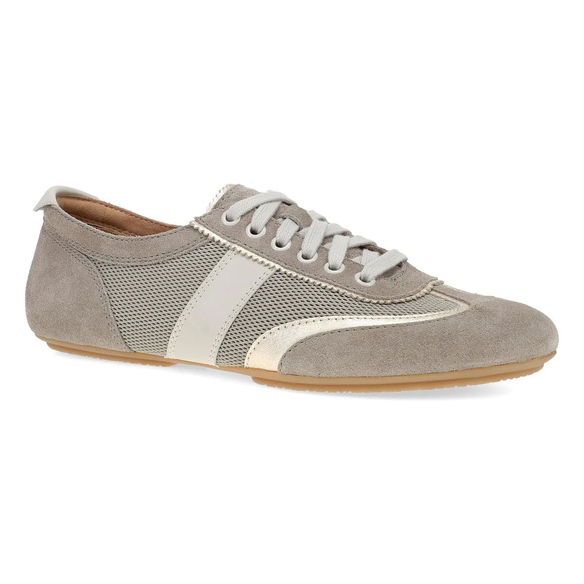 DANSKO MILANA TAUPE GOLD SNEAKER - WOMENS