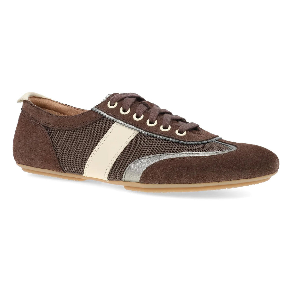 DANSKO MILANA CHOCOALTE PEWTER SNEAKER - WOMENS