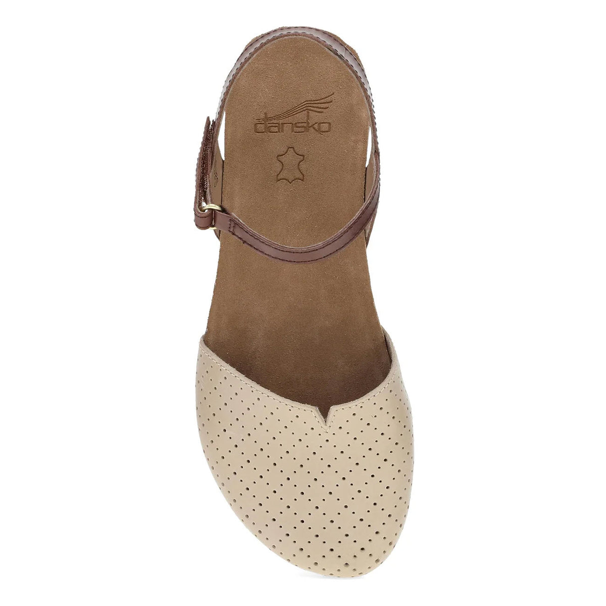 DANSKO ROWAN SAND PERFORATED - WOMENS