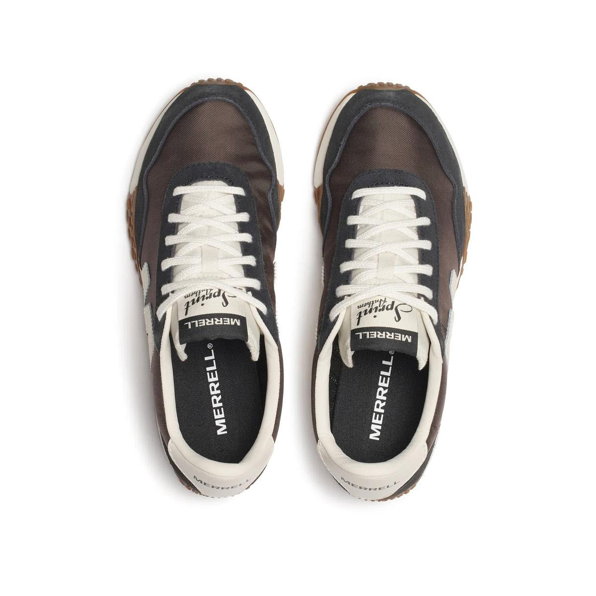 MERRELL SPRINT ANTHEM LACE SNEAKER BLACK COAL - WOMENS