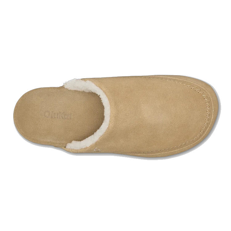 KIPEA MALIE LINED MULE BEACH TAN - WOMENS