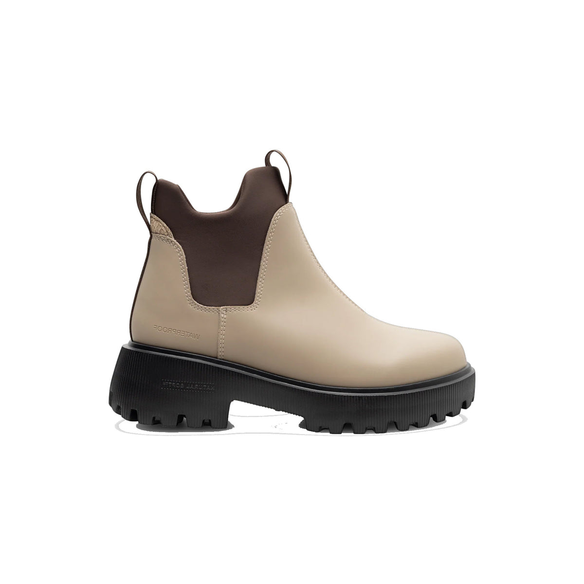 LINES OF DENMARK WODEN ISABELLA WATERPROOF RUBBER BOOT SILVER MINK - WOMENS