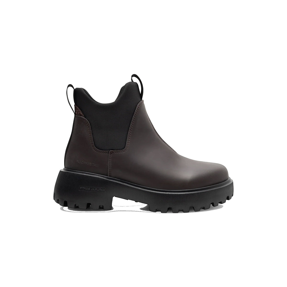 LINES OF DENMARK WODEN ISABELLA WATERPROOF RUBBER BOOT CHOCOLATE - WOMENS