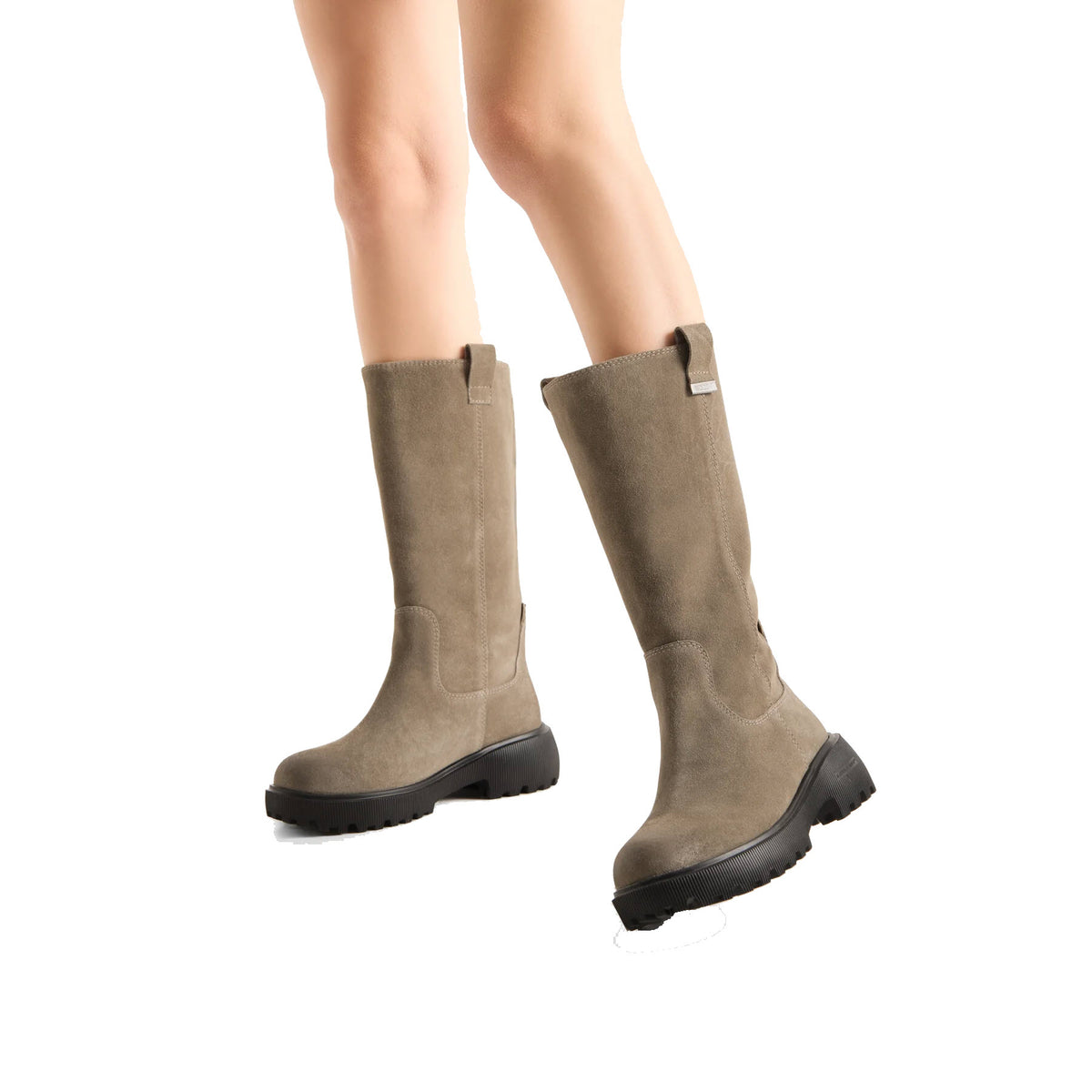 LINES OF DENMARK WODEN LEA S TALL BOOT SILVER MINK - WOMENS