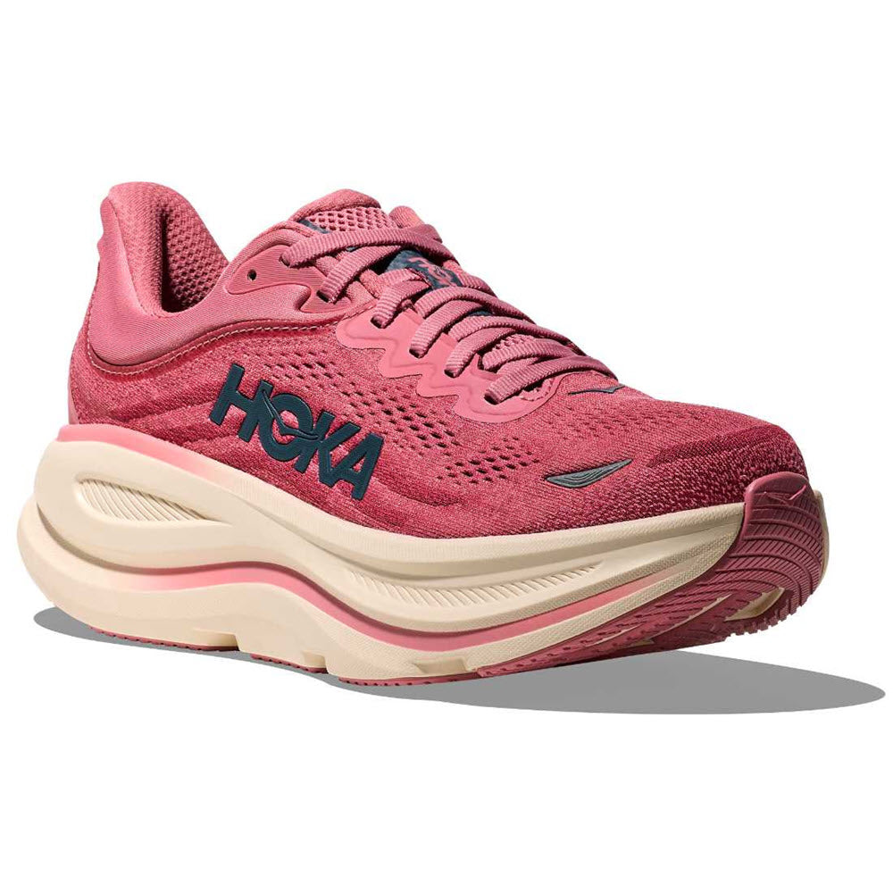 HOKA BONDI 9 LINGONBERRY/CRANBERRY - WOMENS