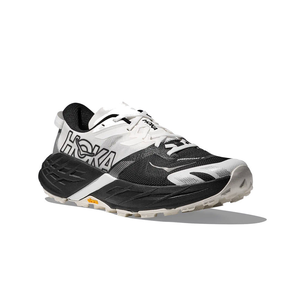 HOKA SPEEDGOAT 7 BLACK/WHITE - MENS